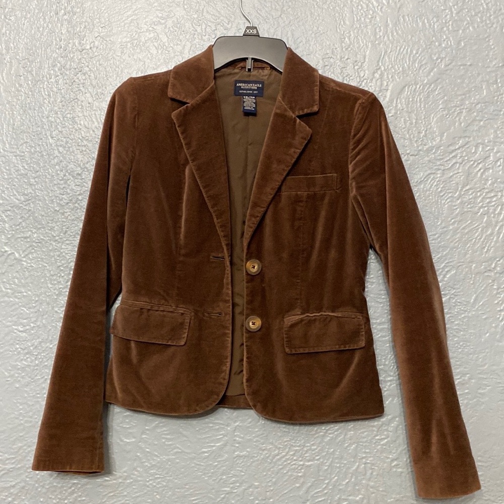American Eagle Velvet Jacket